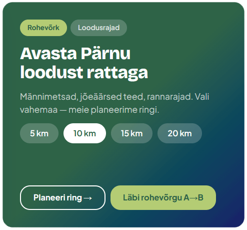 Rattaga Pärnus