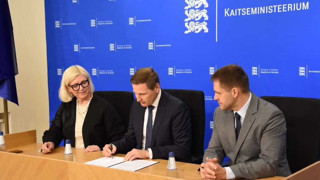 Kaitsekoostöökokkuleppe allkirjastamine 19.05.26