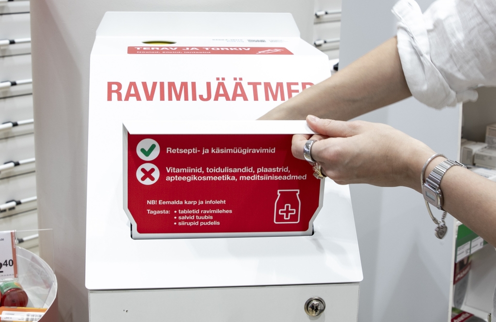 Ravimikonteiner apteegis (september 2025)
