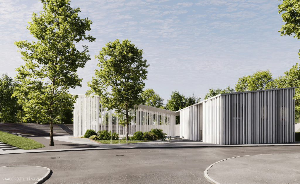 Vallikääru arhitektuurivõistluse võidutöö "Laululind"