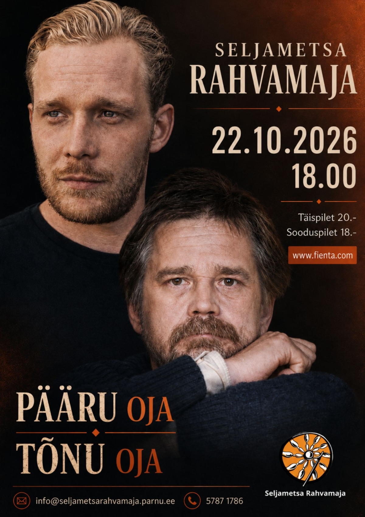 Pääru Oja ja Tõnu Oja 
