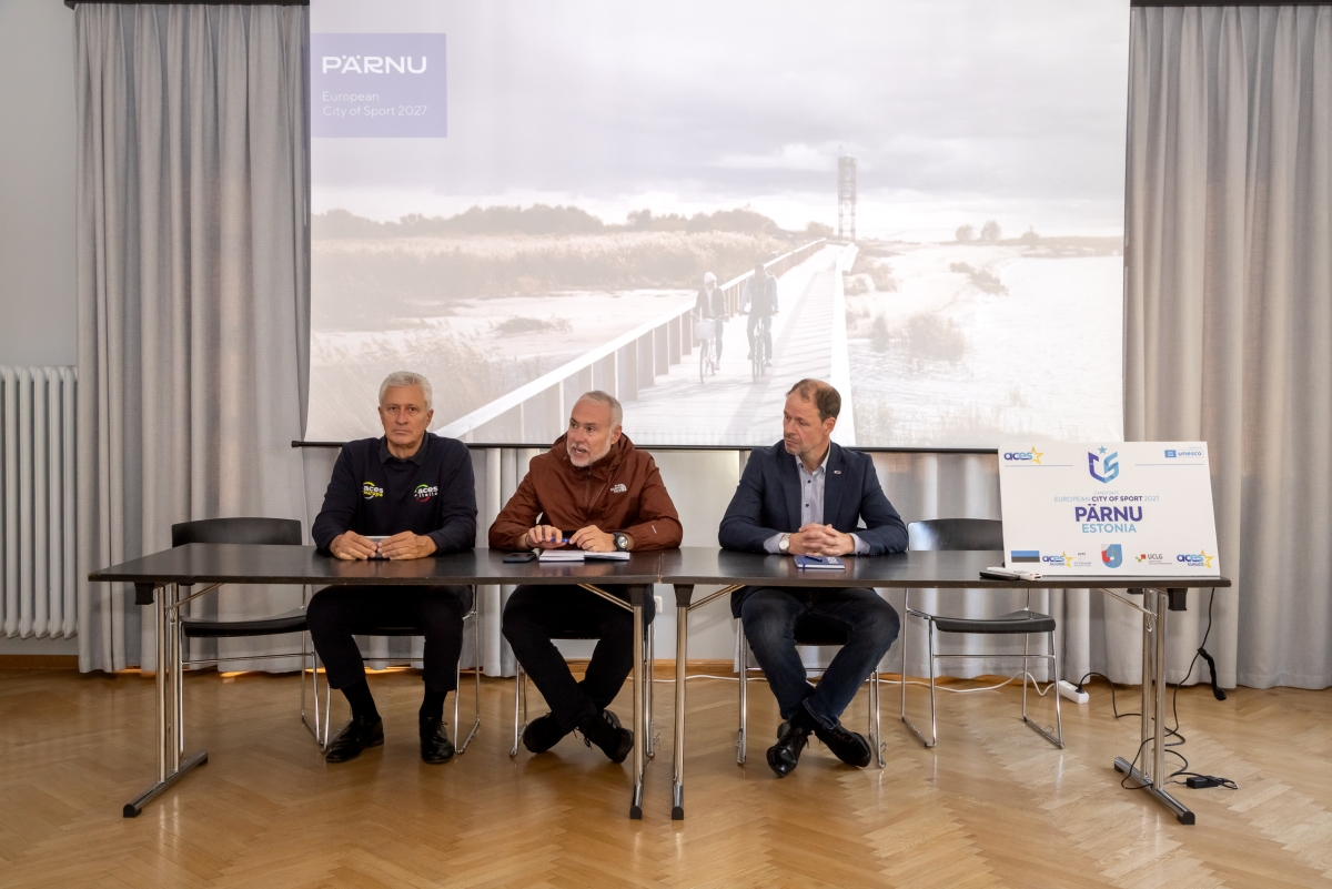 Euroopa spordilinn 2027 rahvusvaheline hindamiskomisjon Pärnus