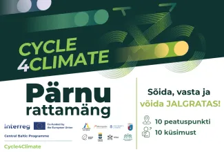 Avasta Pärnut rattaga ja osale jalgratta loosis! 